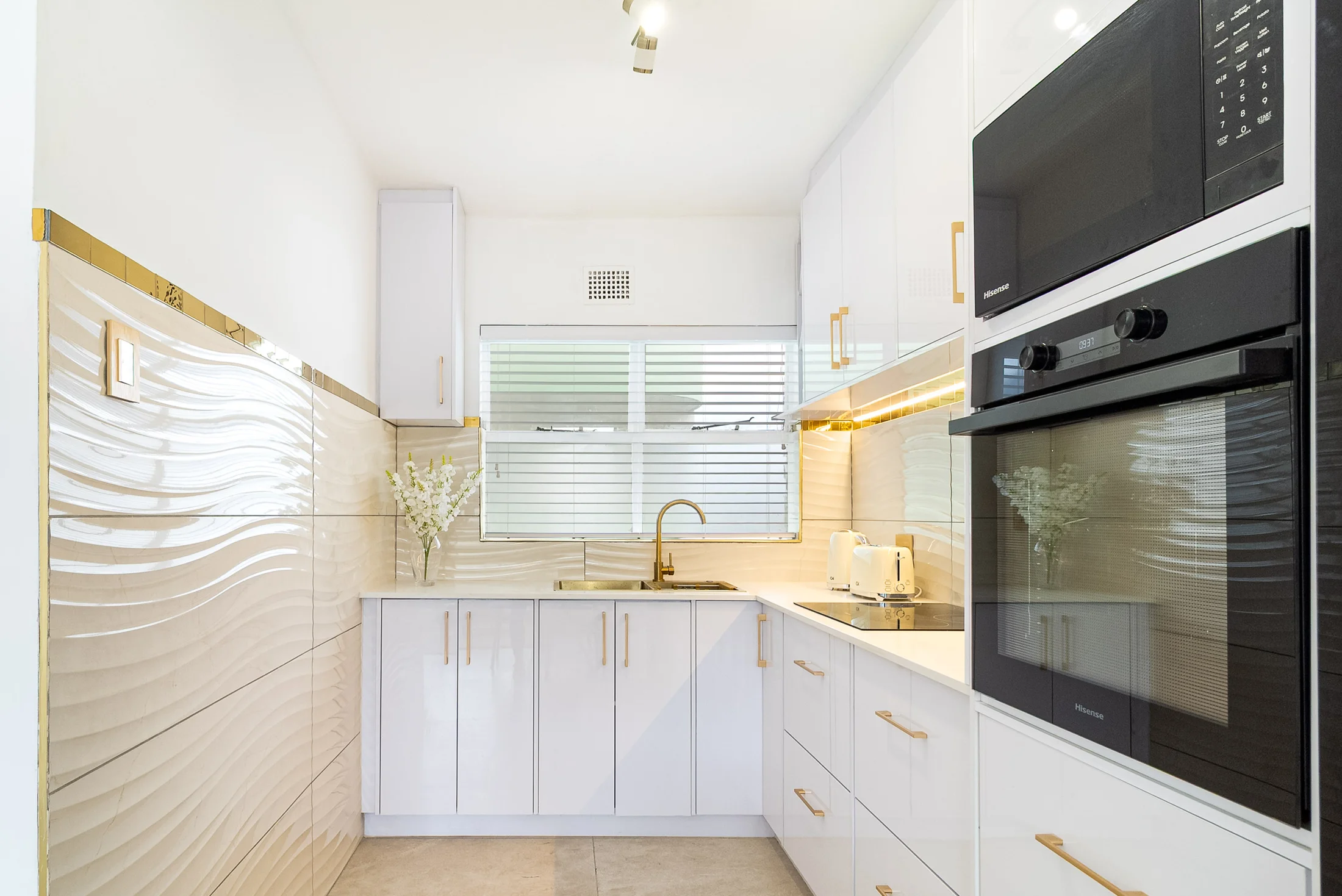 Kitchen cabinetry and built-in appliances